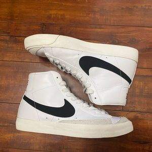 Mens Nike 77 Blazer mid vintage black/white size 10